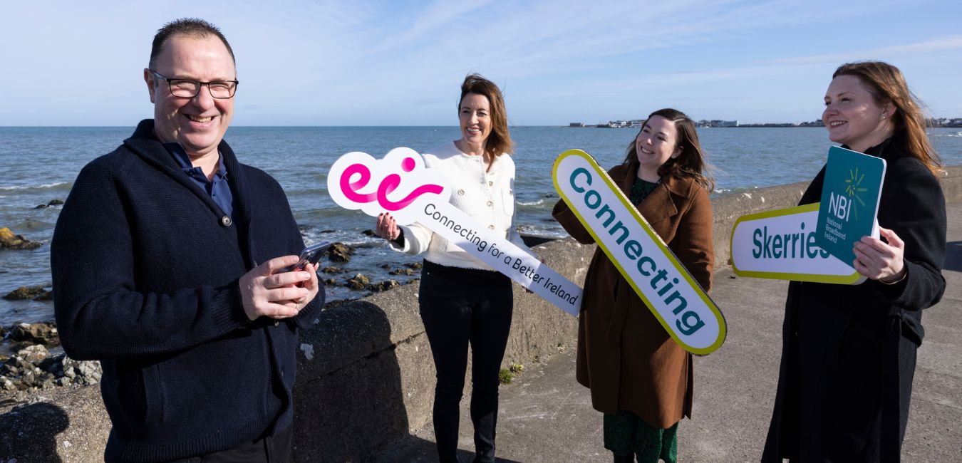 NBI Connects First Premises in Skerries Deployment Area under National Broadband Plan